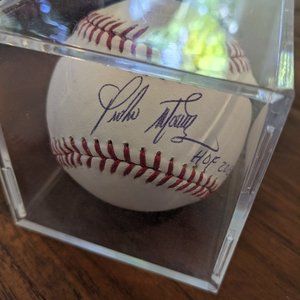 Pedro Martinez HOF 2015 autographed baseball